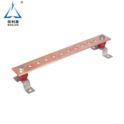 High Tension Earthing Perforated Copper Bar